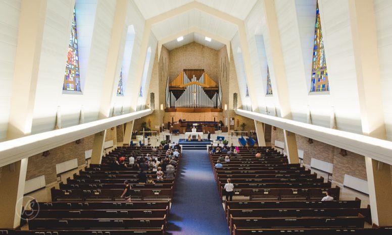 Wedding church photo Sylvania Ohio