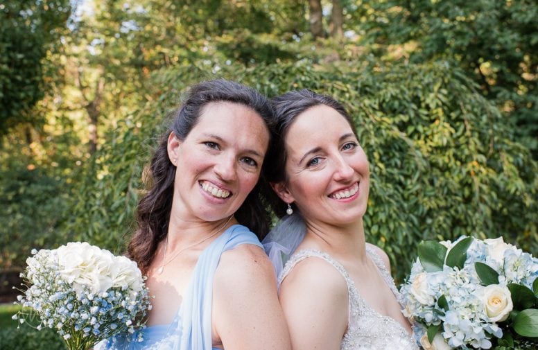 Bride and Maid of Honor